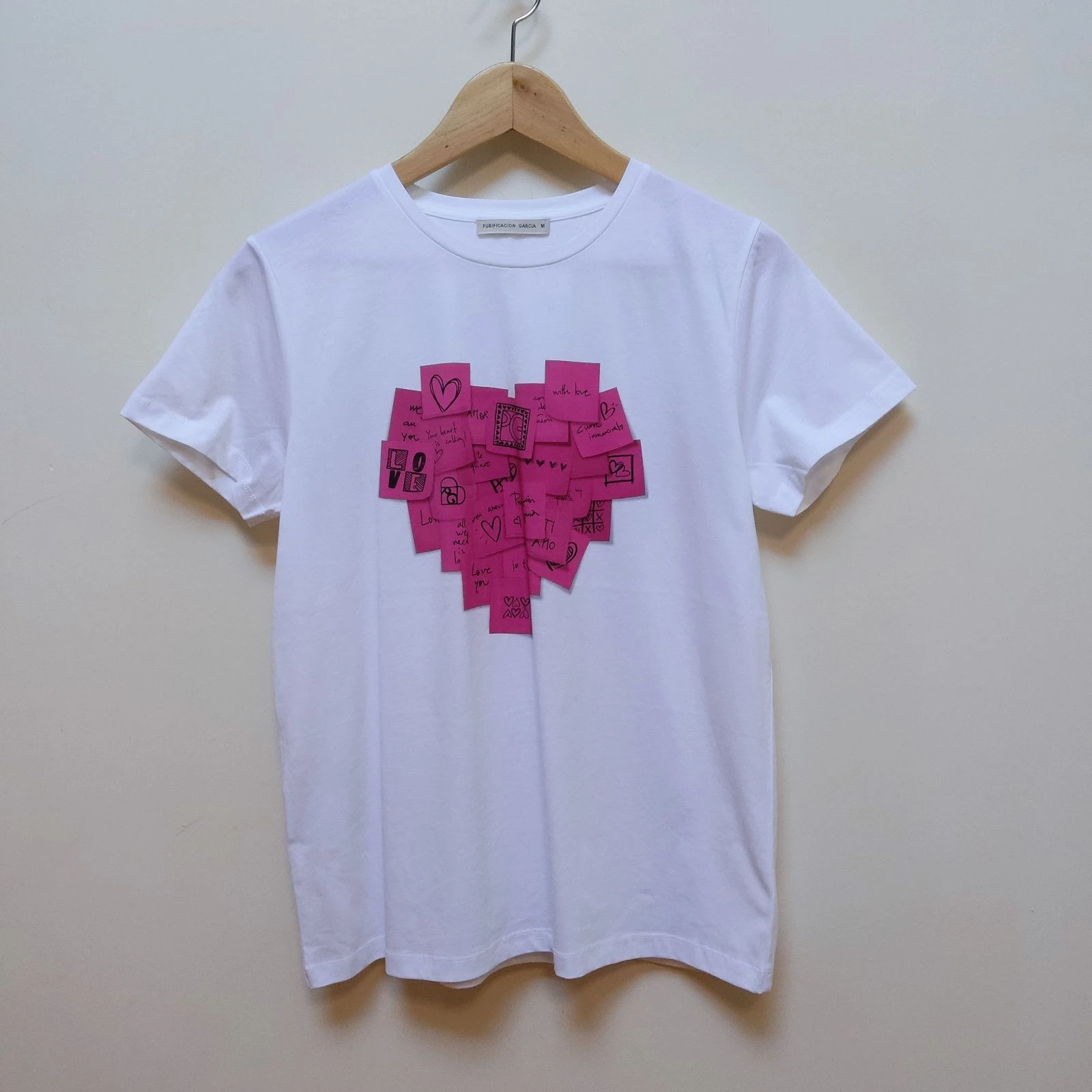 Purificación García Maat M Bedrukt wit T-shirt – photo 5